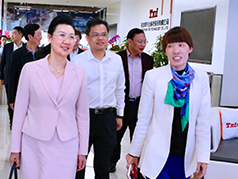 热烈欢迎市领导到我司进行调研指导工作